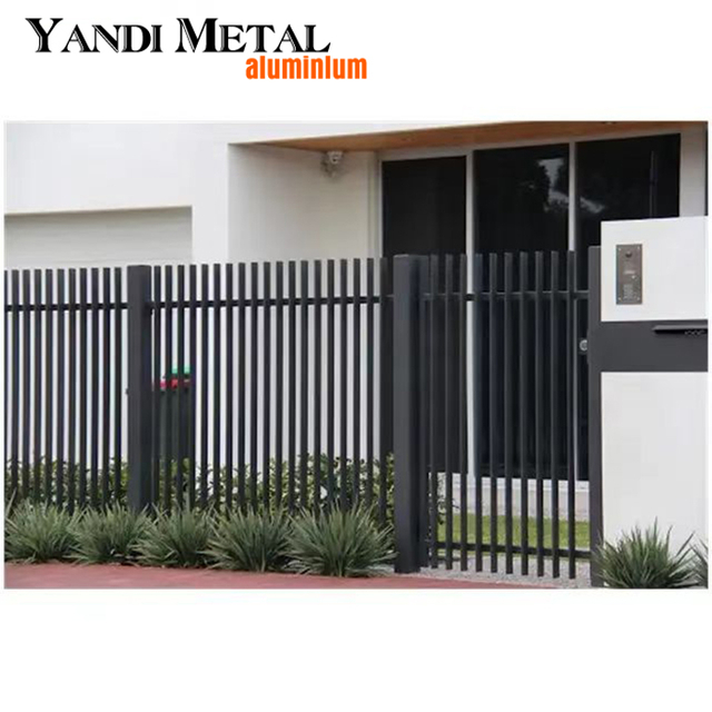 Yandi Aluminium, новая продукция, алюминиевый профиль, панельный защитный забор, уличный садовый забор