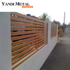 Yandi Aluminium Pop разрабатывает декоративные алюминиевые заборы и декоративные алюминиевые садовые заборы.