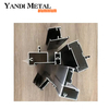 Экструдированные алюминиевые профили с порошковым покрытием от Yandi Aluminium.