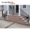 Классические простые перила из оцинкованной стали из алюминиевого сплава Кованые перила для наружных/внутренних лестниц