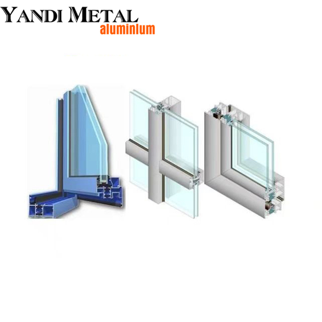 Алюминиевые профили Фабрика строительных материалов Дверные и оконные алюминиевые профили