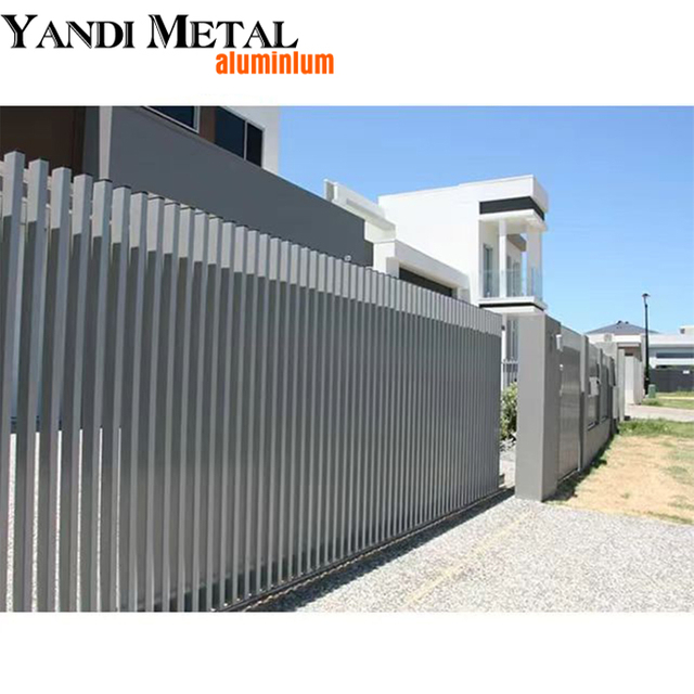 Современные металлические ленточные садовые ограждения для передних дворов, алюминиевые заборы с порошковым покрытием высокого качества