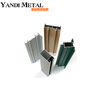 Изготовленный на заказ алюминиевый профиль Фабрика 6061 6063 Промышленные экструдированные профили из анодированного алюминия