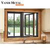 Новый дизайн, порошковое покрытие, индивидуальный цвет, дешевый поставщик алюминиевых раздвижных окон с двойным стеклом