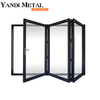 Yandi Aluminium Оптовая продажа, новый современный дизайн, звукоизоляционная дверь из закаленного алюминиевого профиля