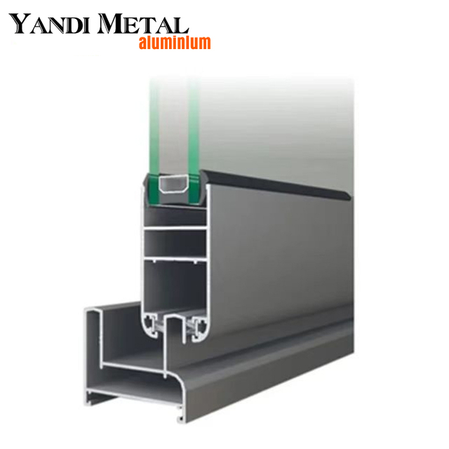 Поставка высококачественных алюминиевых экструдированных оконных профилей Fram серии 6000 производителям с анодированными поверхностями.