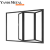 Популярный современный дизайн, алюминиевый профиль, стеклянная раздвижная дверь для ванной комнаты, балкона, спальни, индийская с марлевой сеткой