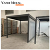 Наружная солнцезащитная пергола с защитой от ветра, металлическая крыша, алюминиевый навес для перголы