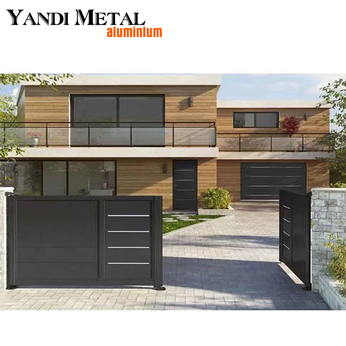 Yandi Custom современный дизайн дверей Алюминиевые двери заводской дизайн горячая отечественная алюминиевая дверь