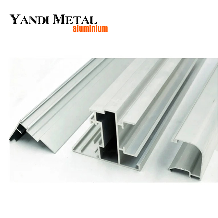 Экструдированные алюминиевые профили с порошковым покрытием от Yandi Aluminium.