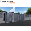 Оптовая продажа с фабрики, комбинация 6063/6061/6060 T5, алюминиевые ворота с балюстрадой, забор, ворота