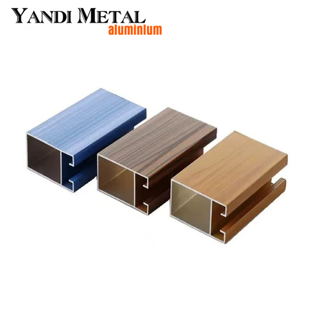 Алюминиевые экструдированные пустые рамные профили с индивидуальной обработкой поверхности Алюминиевые экструдированные профили